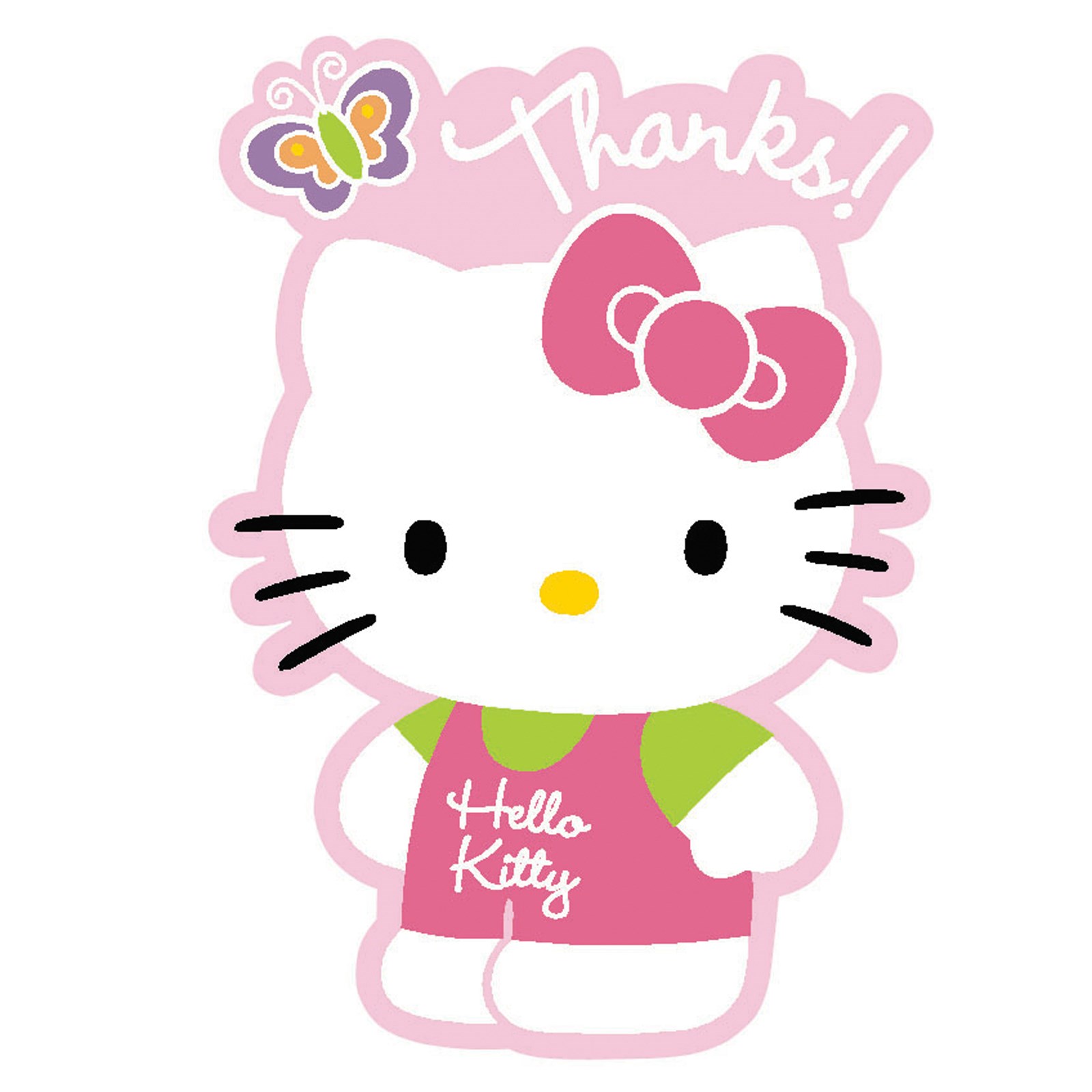 Hello Kitty Thank You Postcards | BirthdayExpress.com