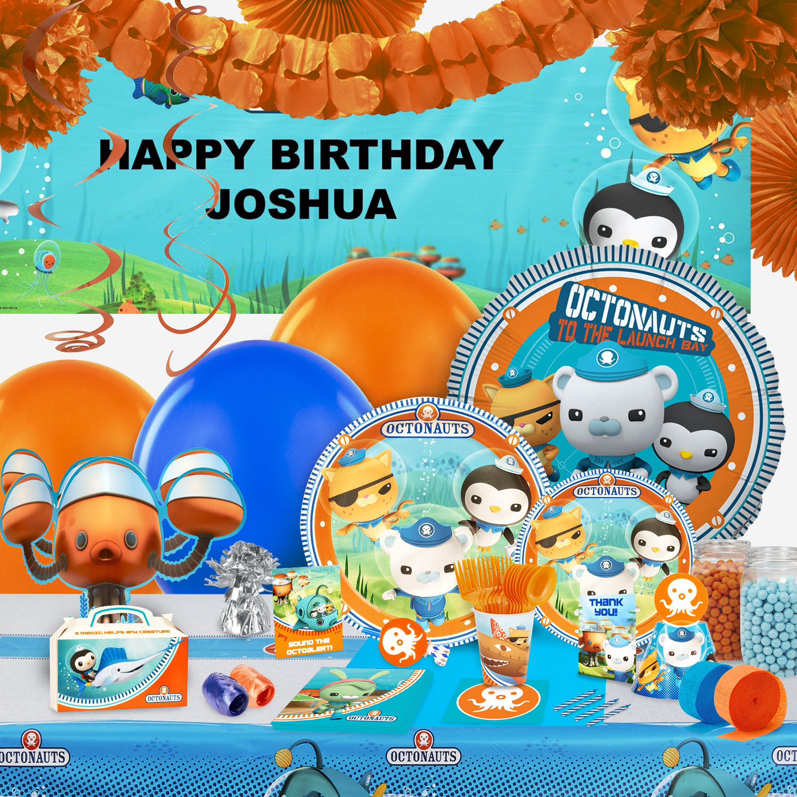 The Octonauts Party in a Box For 8 | BirthdayExpress.com