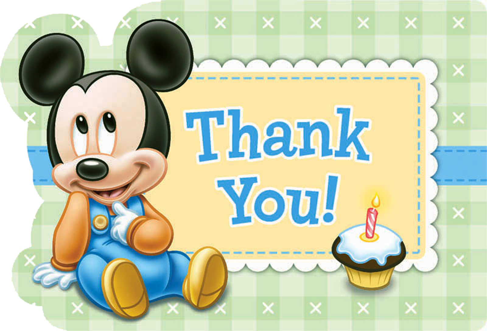 mickey mouse thank you clipart - photo #11