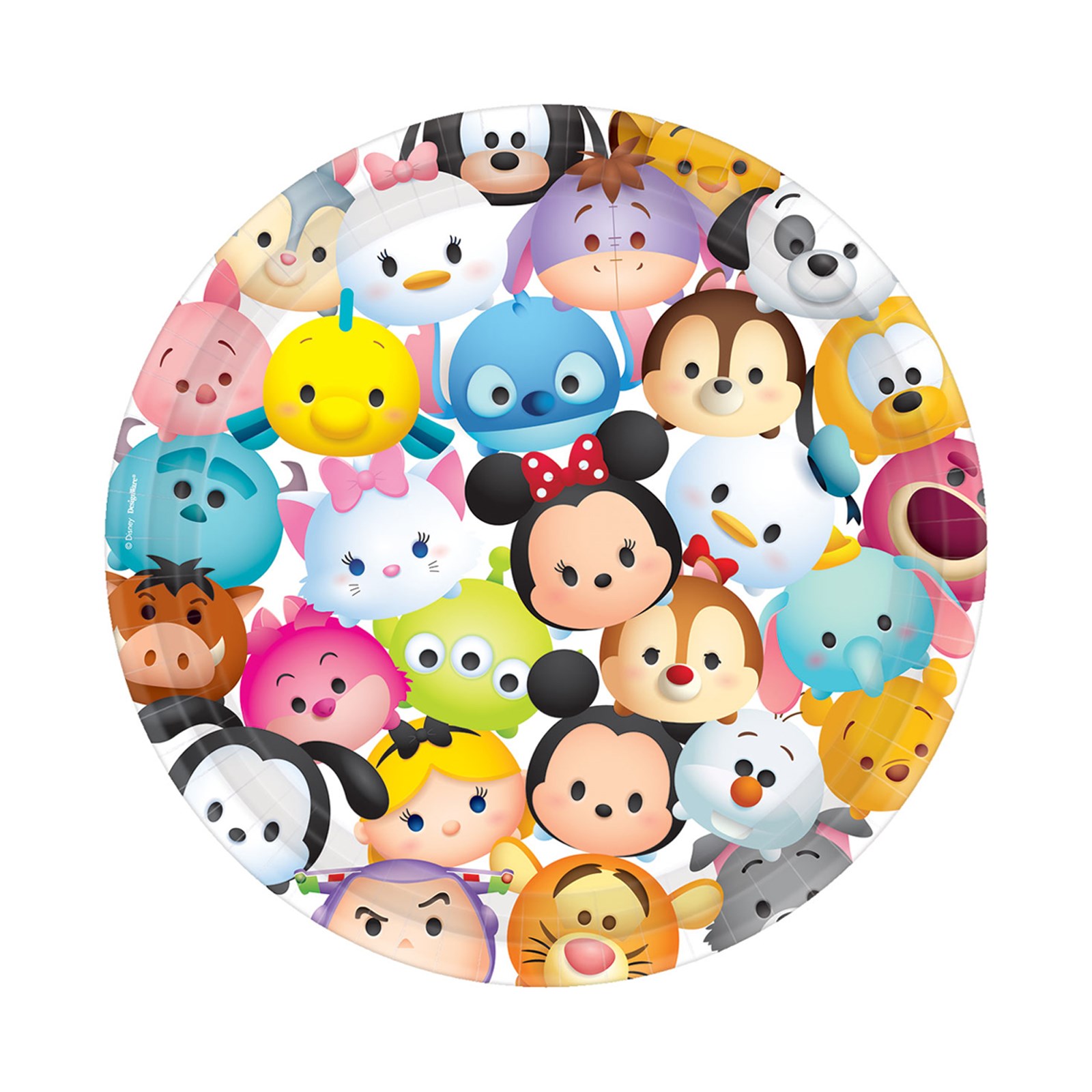 disney tsum tsum dessert plates 8