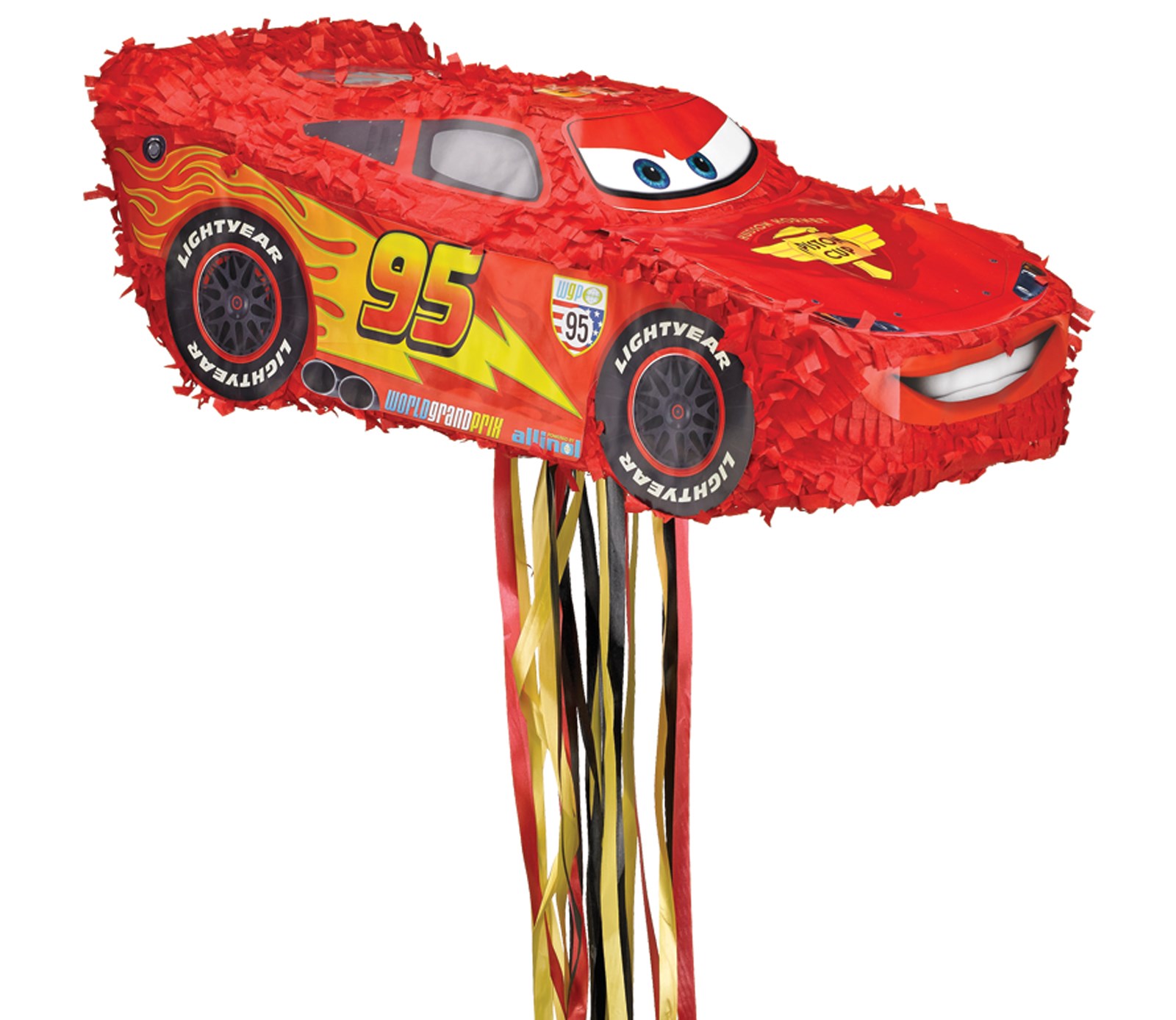 cars lightning mcqueen pinata