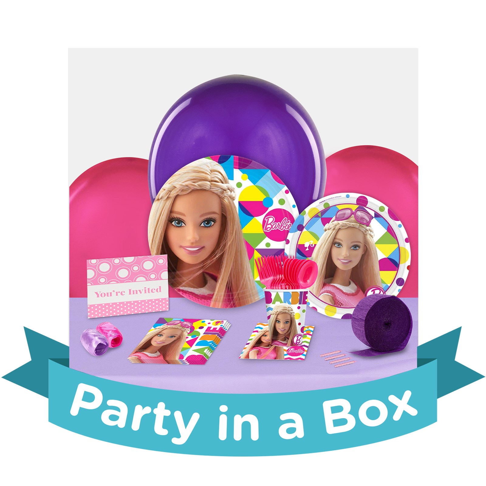 Barbie Party in a Box | BirthdayExpress.com