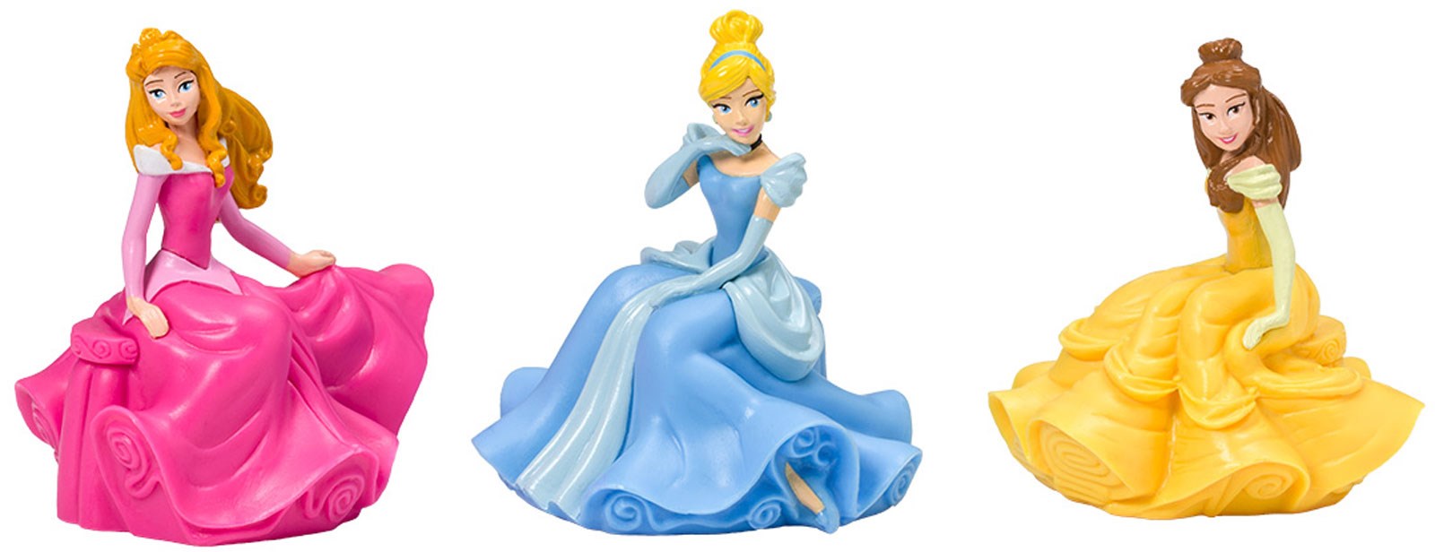 Disney Princess Cake Topper (3 pieces) | BirthdayExpress.com