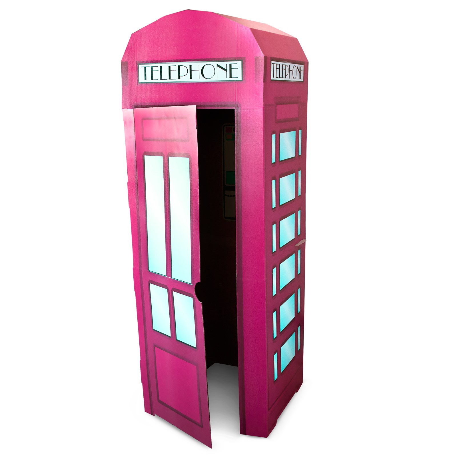Pink Phone Booth - 6' Tall