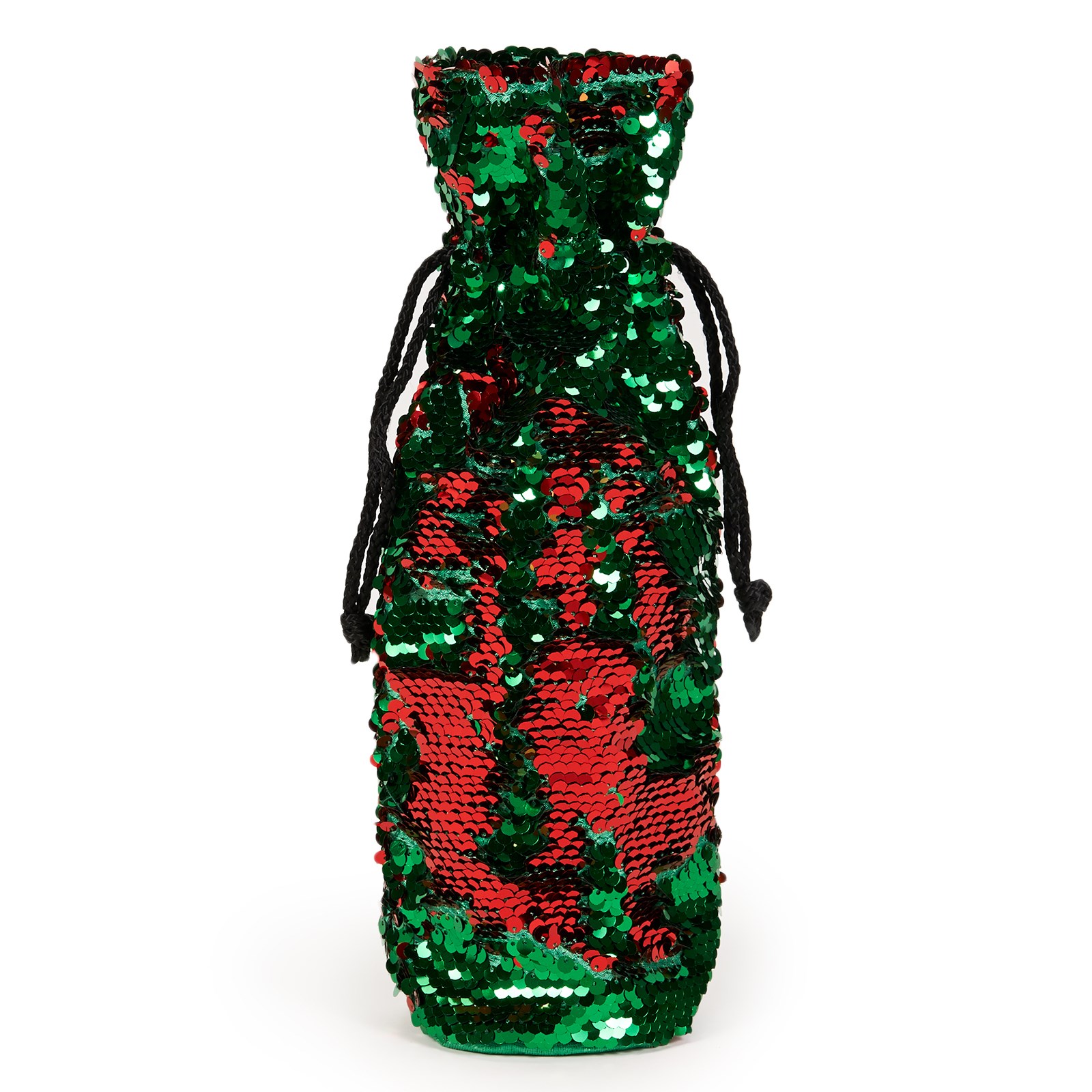 sequin wine bag