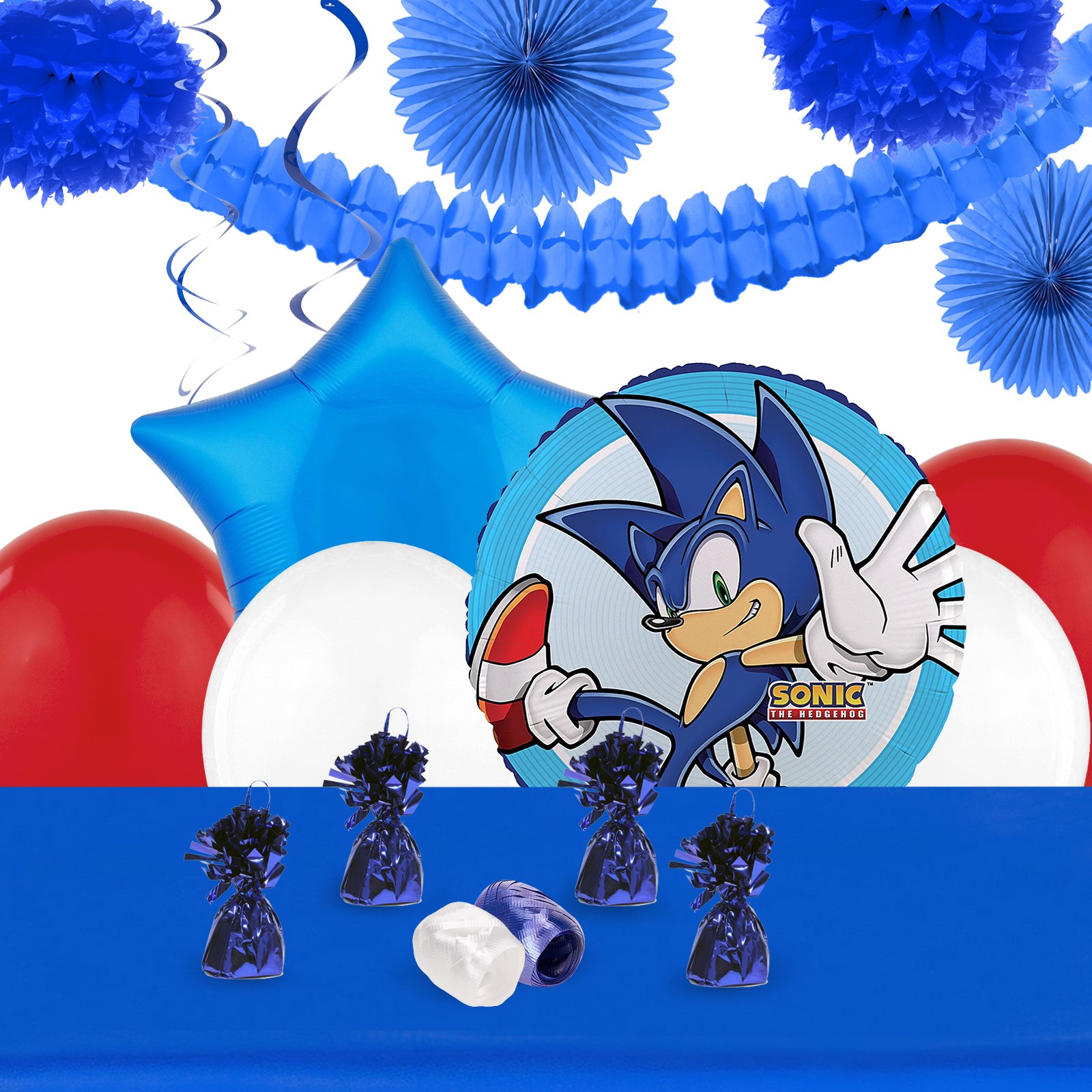 Sonic the HedgeHog Deco Kit | BirthdayExpress.com