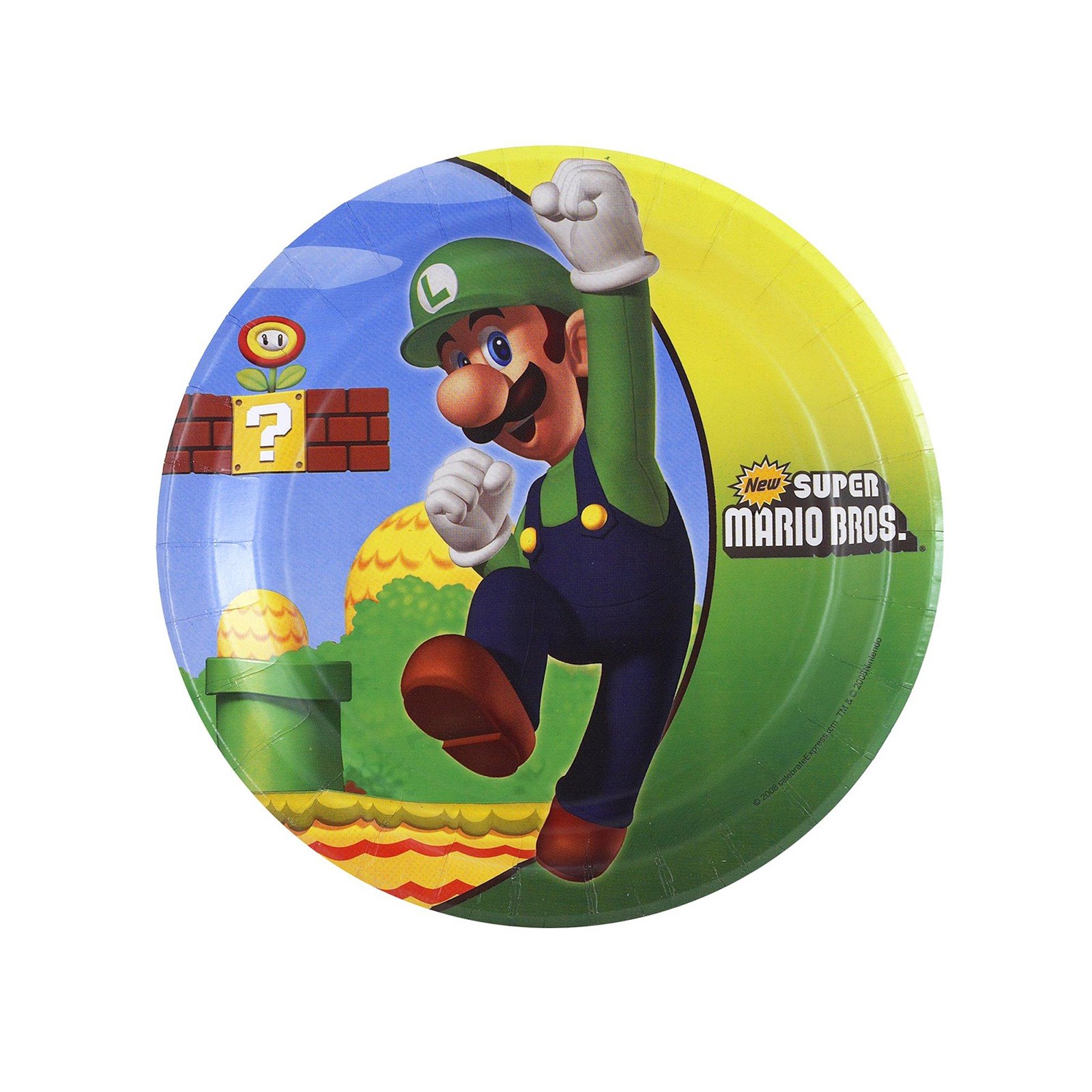 Super Mario Dessert Plates