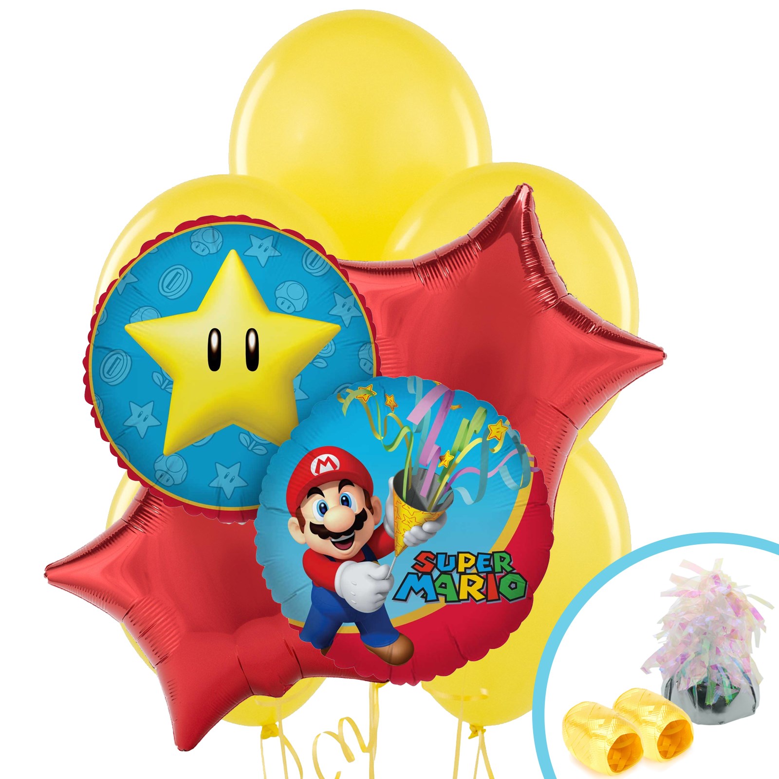Super Mario Party Balloon Bouquet
