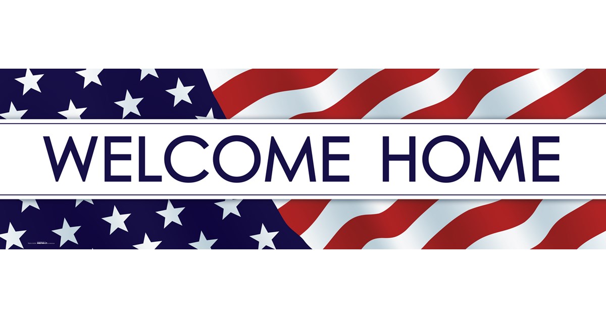 Welcome Home Banner (STD) | BirthdayExpress.com