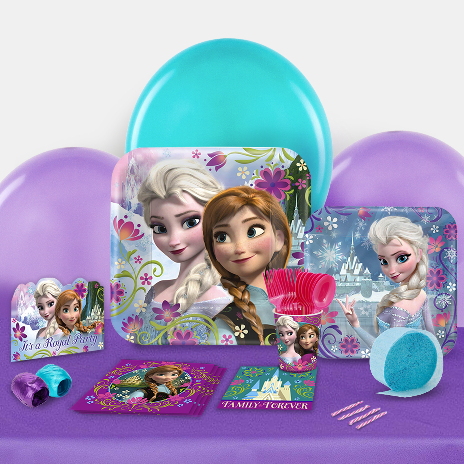 Disney Frozen Party in a Box For 8 | BirthdayExpress.com