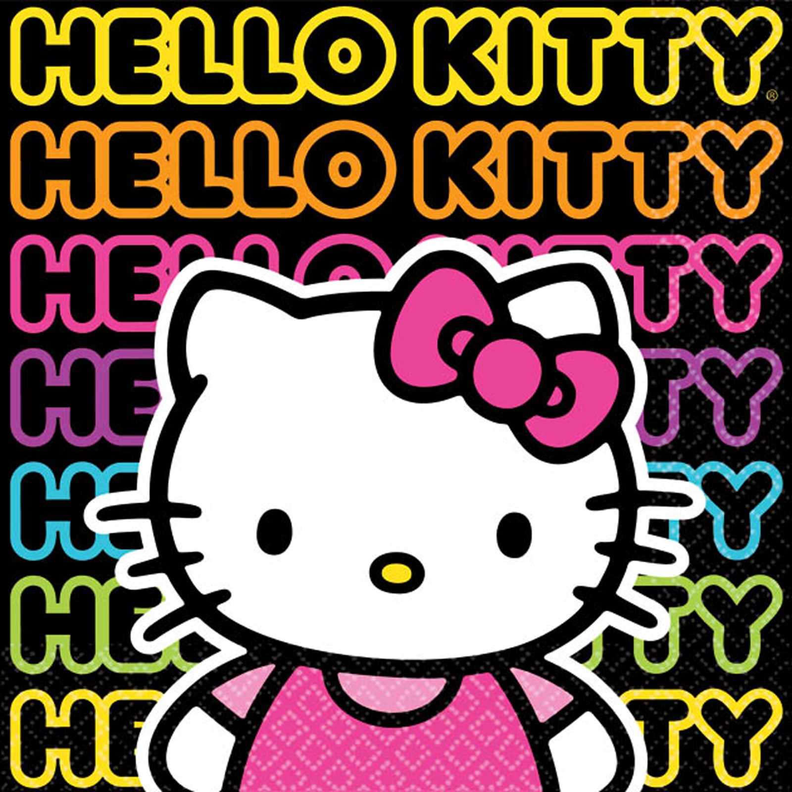 Hello Kitty Tween Beverage Napkins | BirthdayExpress.com