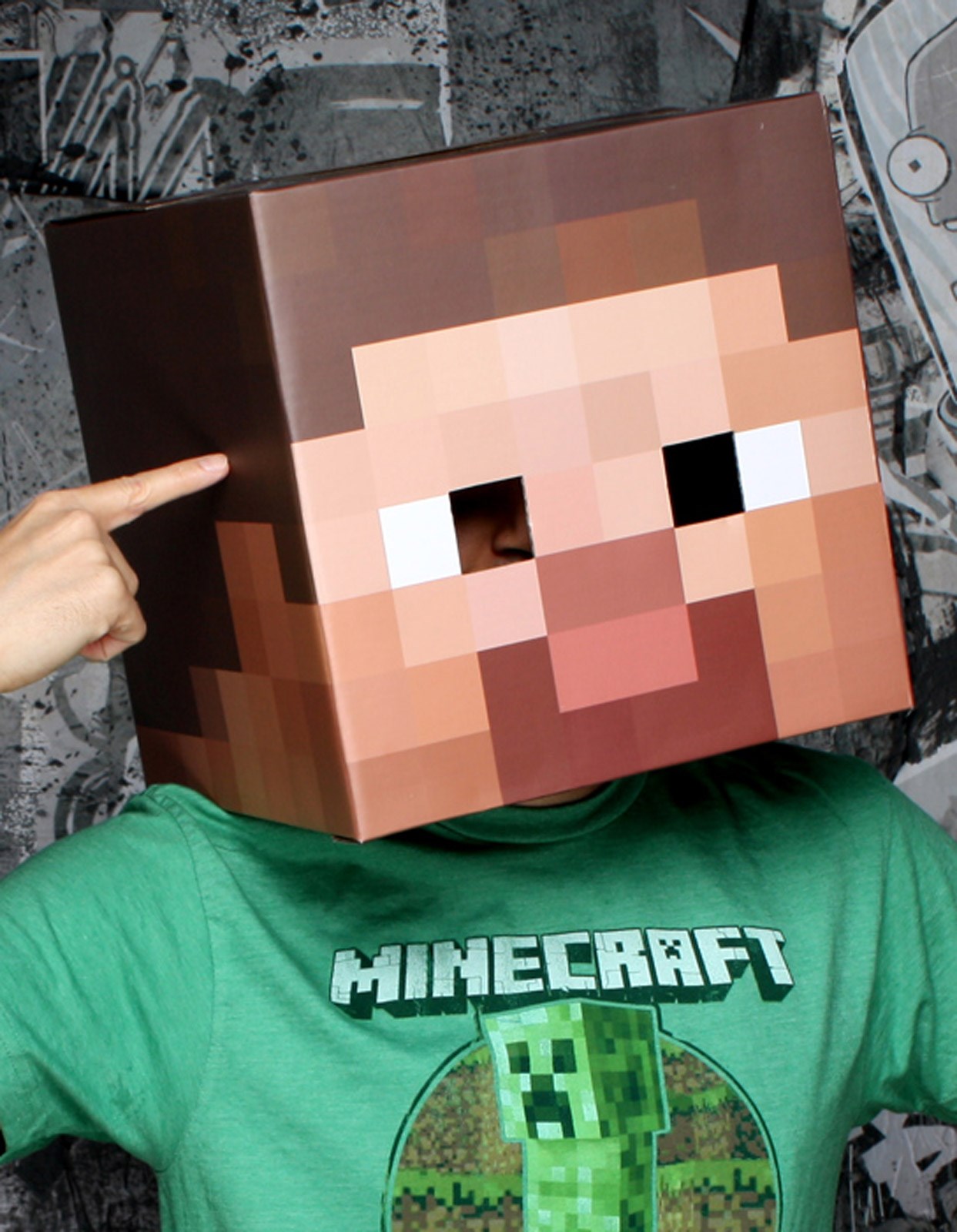 5 Best Images Of Minecraft Steve Mask Printable Free Printable - IMAGESEE