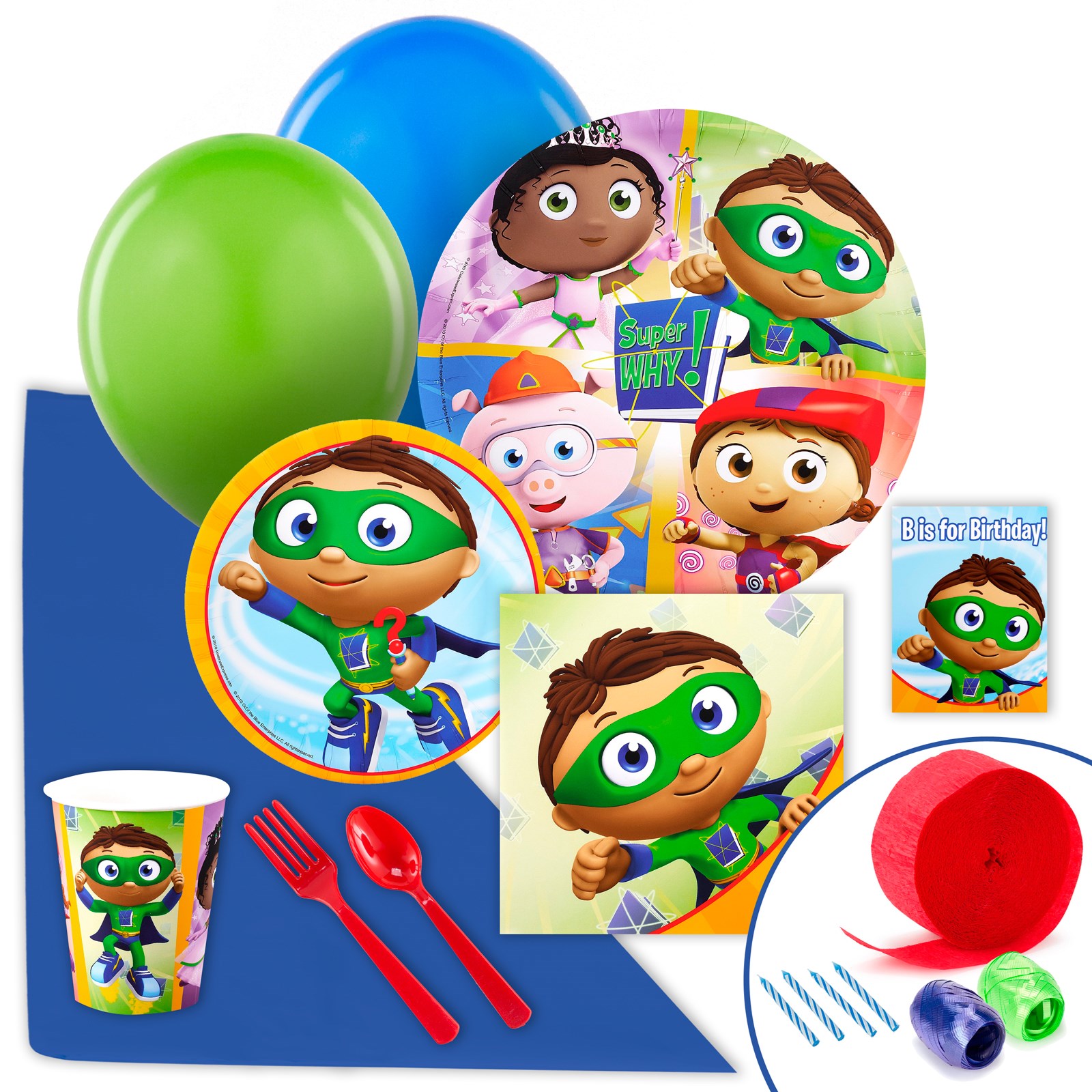 Super Why Party Supplies | BirthdayExpress.com