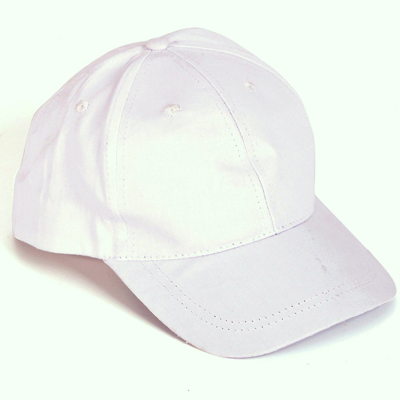 White Baseball Cap | BirthdayExpress.com