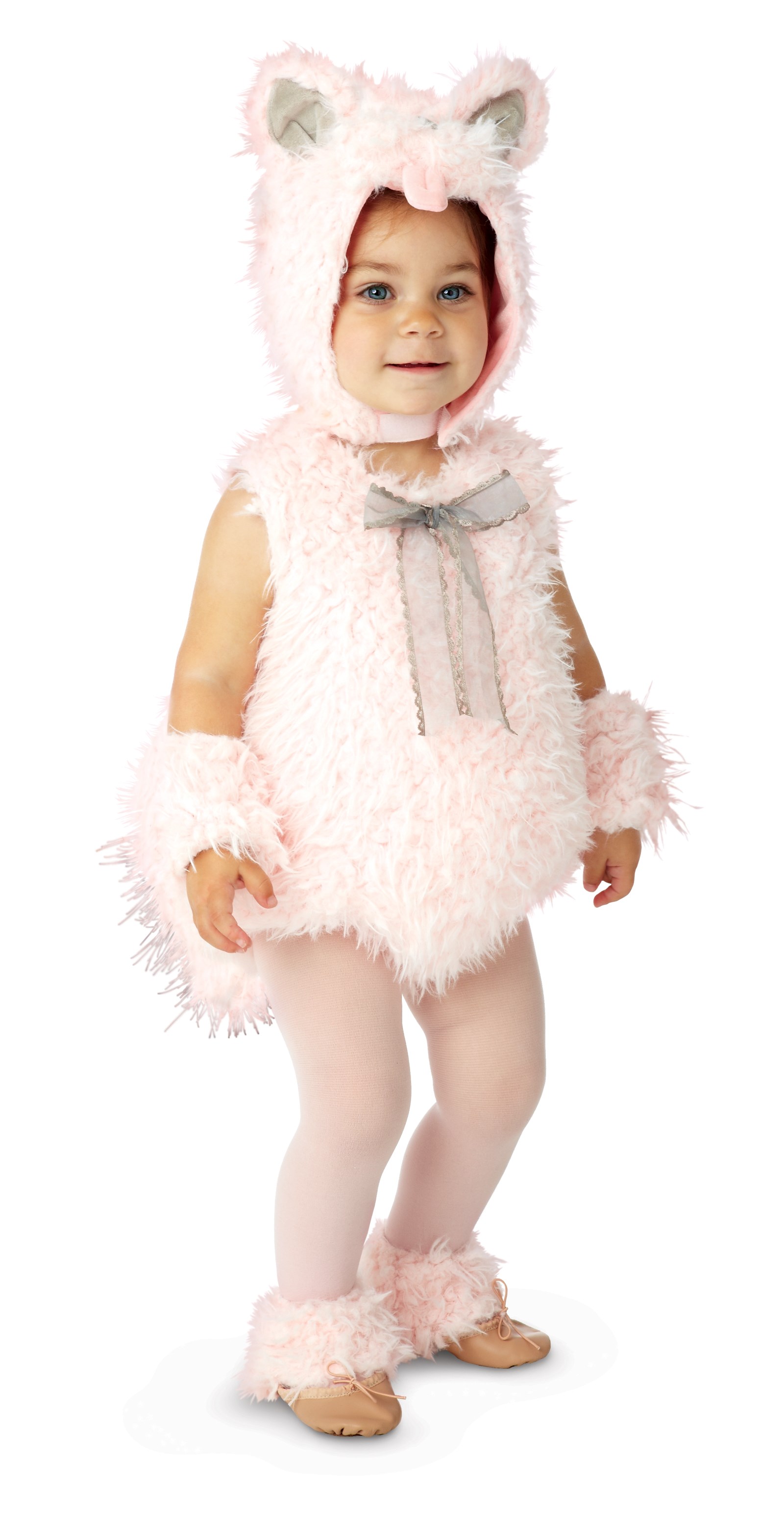 Pink Shaggy Kitty Infant / Toddler Costume | BirthdayExpress.com